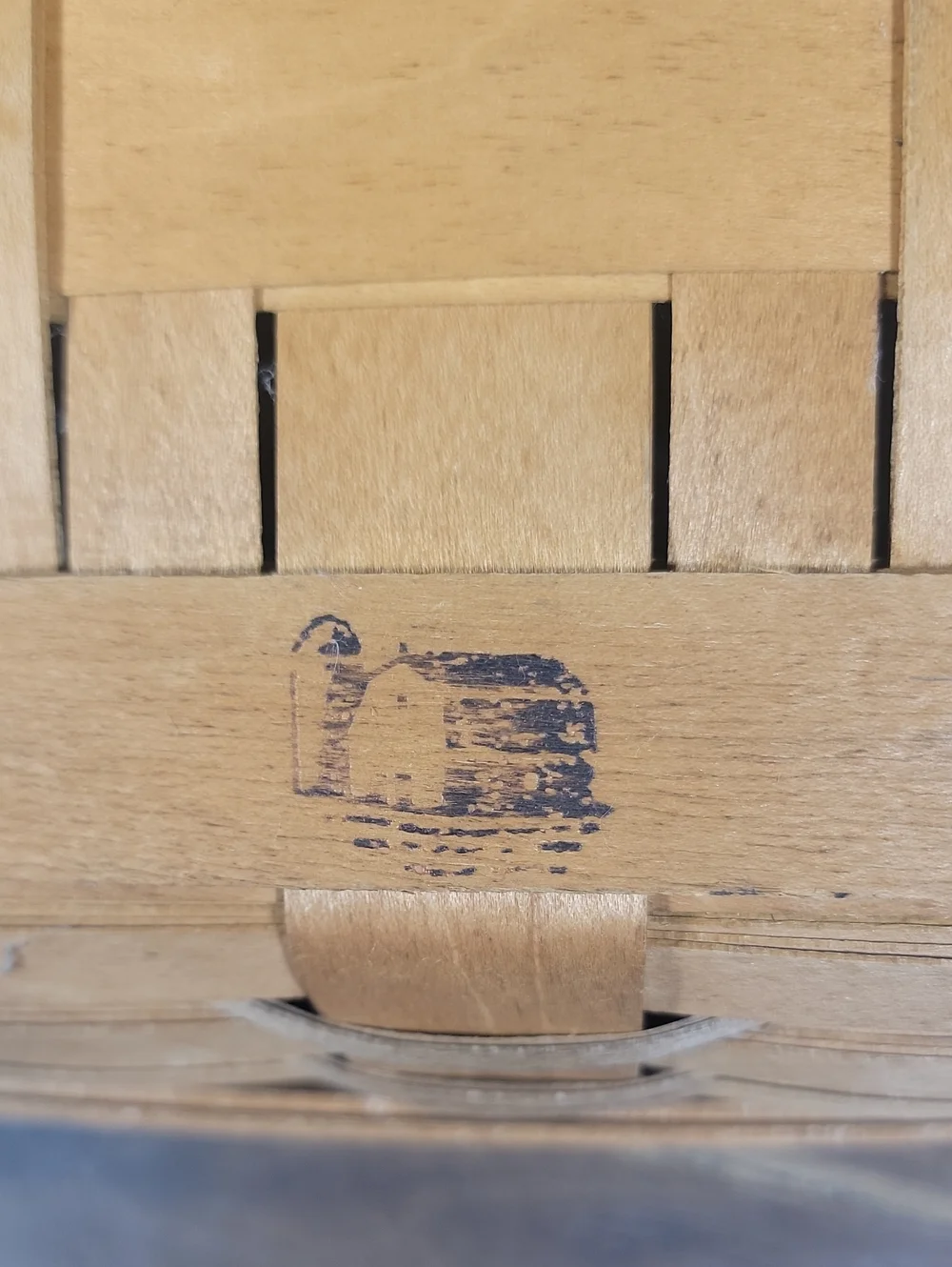 Vintage Longaberger Basket with Dividers